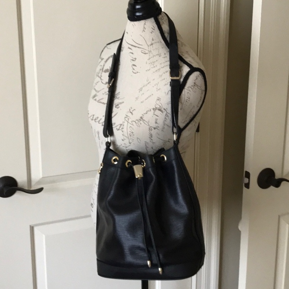 ALEDA Firenze Large EPI like leather bucket bag